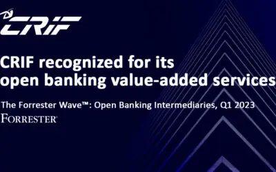 CRIF recognized for its open banking value-added services by Forrester